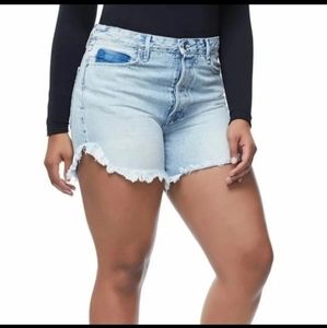 Good American high waisted shorts